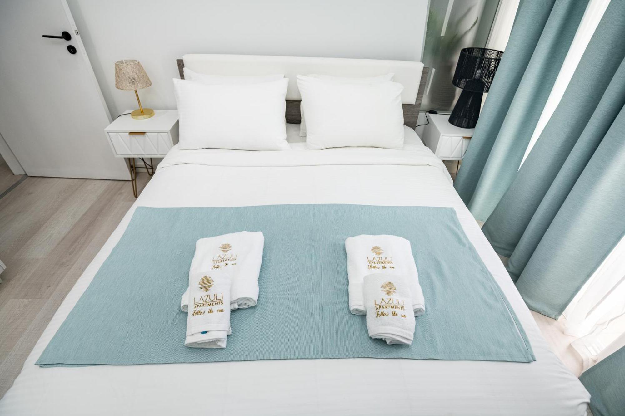 Lazuli Sea View Beachfront Ap 21 Larnaca Luaran gambar